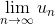 \lim_{n \to \infty }u_{n}