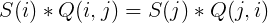 \large S(i)*Q(i,j)=S(j)*Q(j,i)