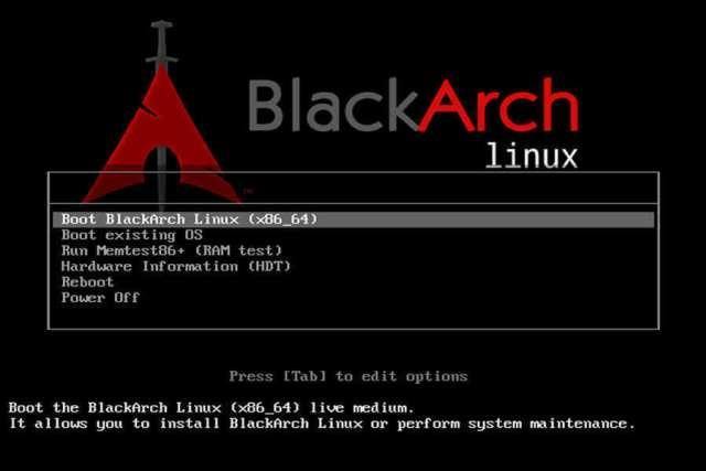 最喜欢的操作系统的黑客 -  BlackArch Linux