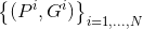 \left \{(P^{i},G^{i}) \right \}_{i=1,...,N}