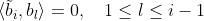 \langle \tilde b_i,b_l\rangle=0,\quad 1\leq l\leq i-1