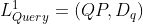 L_{Query}^{1}=(QP,D_{q})