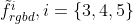 $$ \tilde{f}_{rgbd}^{i}, i=\left\{ 3,4,5 \right\} $$ \displaystyle