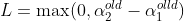 L = \max (0,\alpha _2^{old} - \alpha _1^{olld})