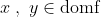 x,y \in \rm{dom} f