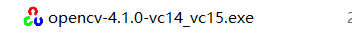 双击刚刚下载好的opencv