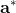 \mathbf{a}^*