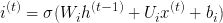 \huge i^{(t)} = \sigma(W_ih^{(t-1)} + U_ix^{(t)} + b_i)