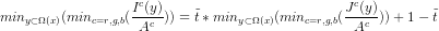 min_{y\subset \Omega (x)}(min_{c={r,g,b}}(\frac{I^{c}(y)}{A^{c}}))=\tilde{t}*min_{y\subset \Omega (x)}(min_{c={r,g,b}}(\frac{J^{c}(y)}{A^{c}}))+1-\tilde{t}