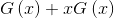 G\left(x \right )+xG\left(x \right )