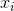 x_{i}}