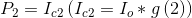 P_{2} = I_{c2}\left (I_{c2} = I_{o} * g\left ( 2 \right ) \right )