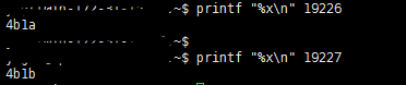 printf