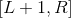 [L+1, R]