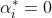 \alpha_i^*=0