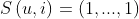 S\left ( u,i \right )=\left ( 1,...,1 \right )