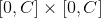 [0,C]\times[0,C]