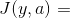 J(y,a)=−1/n∑[ylog(a)+(1−y)log(1−a)].