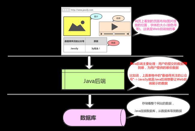 数据库、Java、Web前端