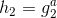 h_{2}=g_{2}^{a}