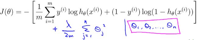 正则化逻辑回归Cost Function-我爱公开课-52opencourse.com