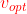 {\color{Red} v_{opt}}