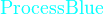 \color{ProcessBlue}\text{ProcessBlue}