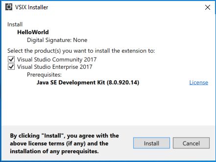 VSIXInstaller