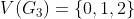 V(G_3)=\left \{ 0,1,2 \right \}