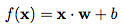 weighted sum transfer function