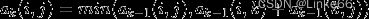 a_{k}(i,j)=min(a_{k-1}(i,j),a_{k-1}(i,k)+a_{k-1}(k,j))