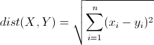 Euclidean Distance