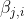 \beta _{j,i}