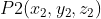 P2(x_{2}, y_{2}, z_{2})