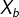 X_{b}