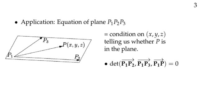 Equations of Planes