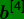 \bg_green \fn_phv \dpi{120} \bg_green \textbf{\textit{b}}^{[4]}