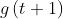 g\left ( t+1 \right )