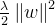 \frac{\lambda}{2} \left\|w\right\|^2