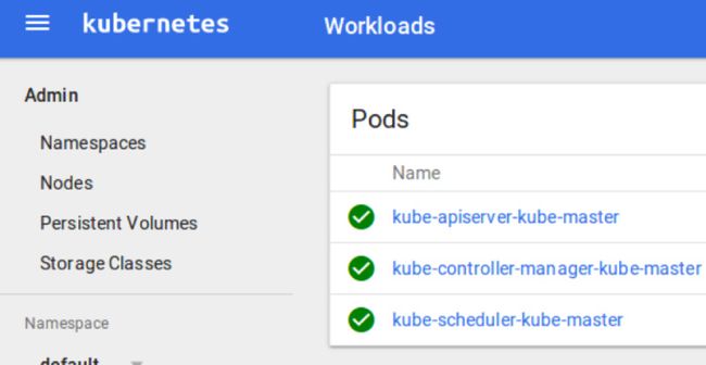 kubernetes仪表板