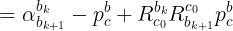 \large =\alpha _{b_{k+1}}^{b_k}-p_c^b+R_{c_0}^{b_k}R_{b_{k+1}}^{c_0}p_c^b