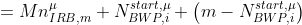 =Mn_{IRB,m}^{\mu }+N_{BWP,i}^{start,\mu }+\left ( m-N_{BWP,i}^{start,\mu } \right )