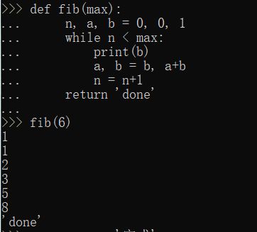 python学习进度9(列表生成式,生成器和迭代器)_第2张图片