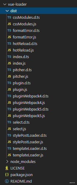 vue-loader的包