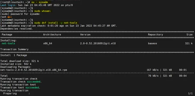 Sudo-Command-Usage-RHEL