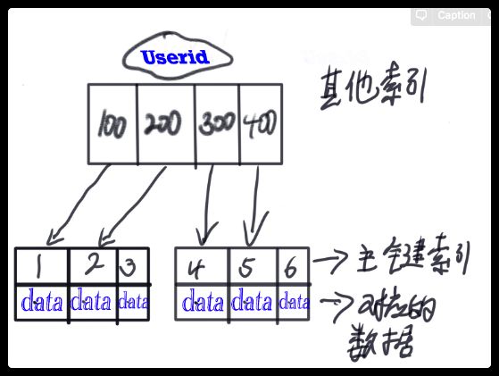 非聚簇索引