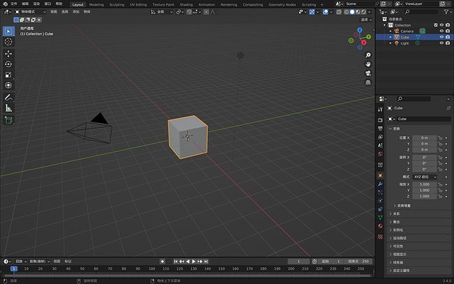 Blender开局一个box