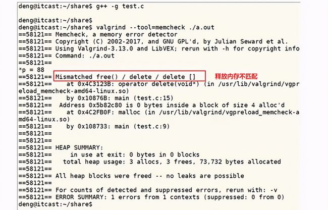 Linux系统下如何检测内存泄露？