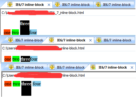 块级元素设置inline-block+_zoom