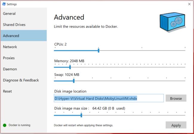 Docker设置：高级